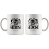 I AM - Coffee is The Best Medicine - White 11 oz Mug