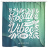 Image of I AM - Positive Mind Vibes Life - Shower Curtain