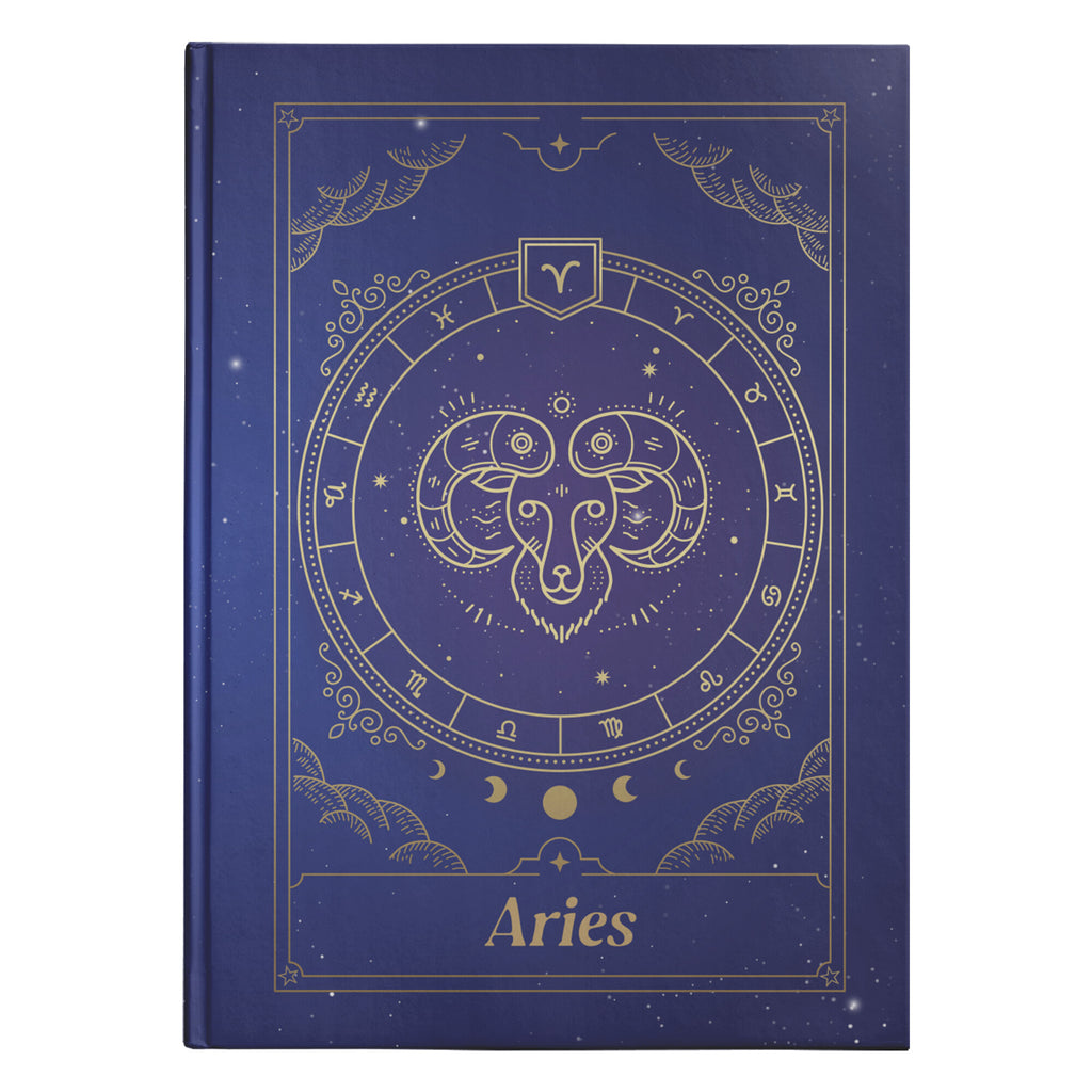 I AM - Zodiac Hardcover Journal - Aries
