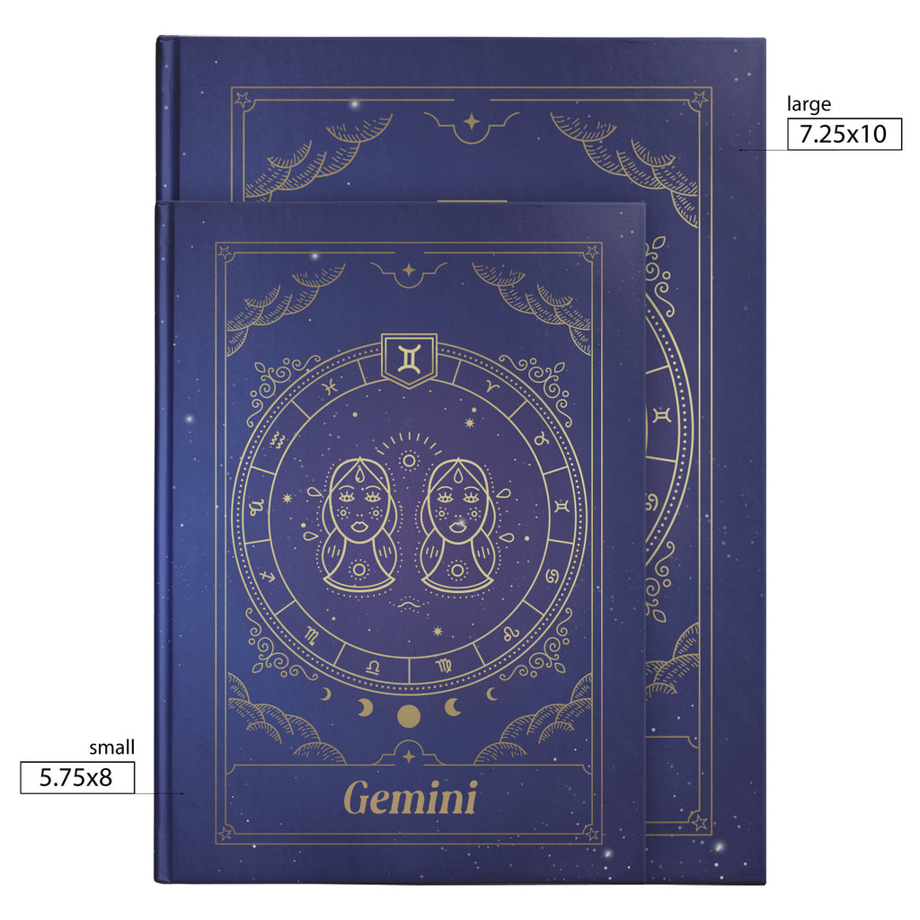 I AM - Zodiac Hardcover Journal - Gemini