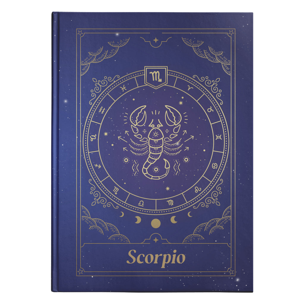 I AM - Zodiac Hardcover Journal - Scorpio