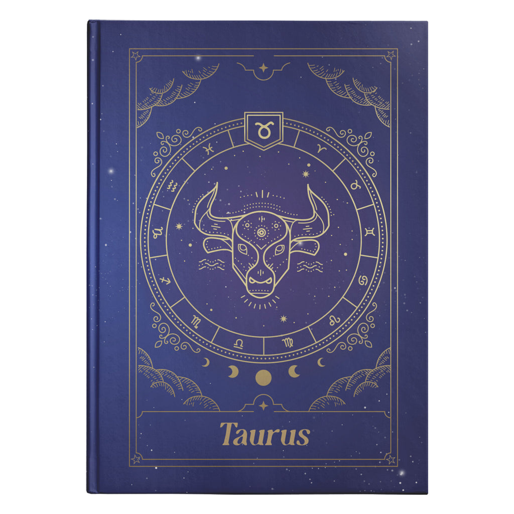 I AM - Zodiac Hardcover Journal - Taurus