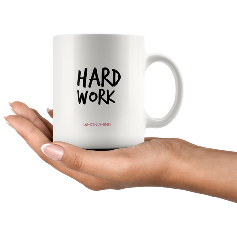 I AM - Hard Work is the Formula for Success - Combo White 11 oz Mugs