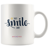 Image of I AM - Just Smile and Be Happy - Combo White 11 oz Mugs